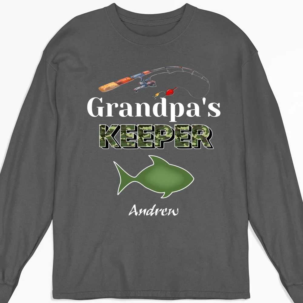 Grandpa Keepers - Personalized Custom Shirt - Image 11