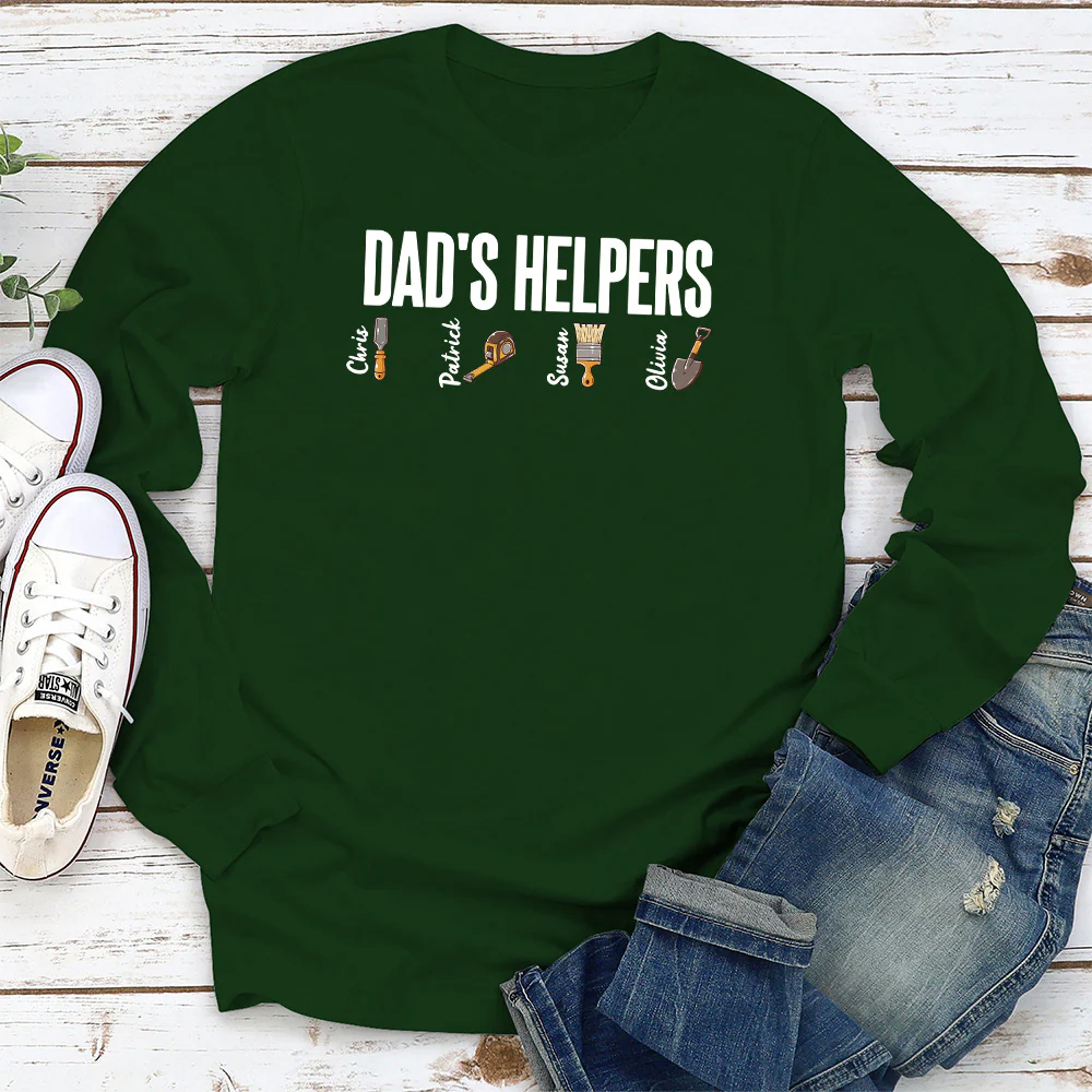 Grandpa Tool Time - Personalized Custom Shirt - Image 4