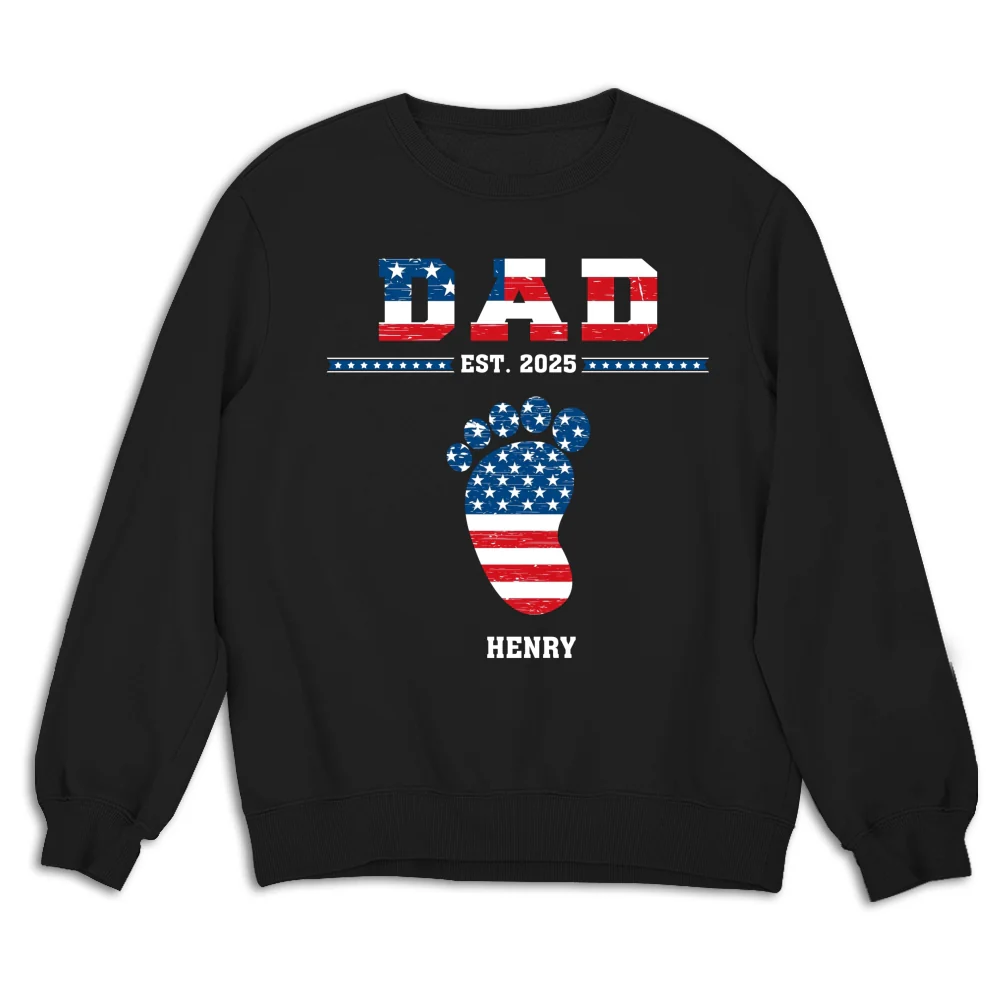 Grandpa With Grandkids - Personalized Custom Shirt - Image 13