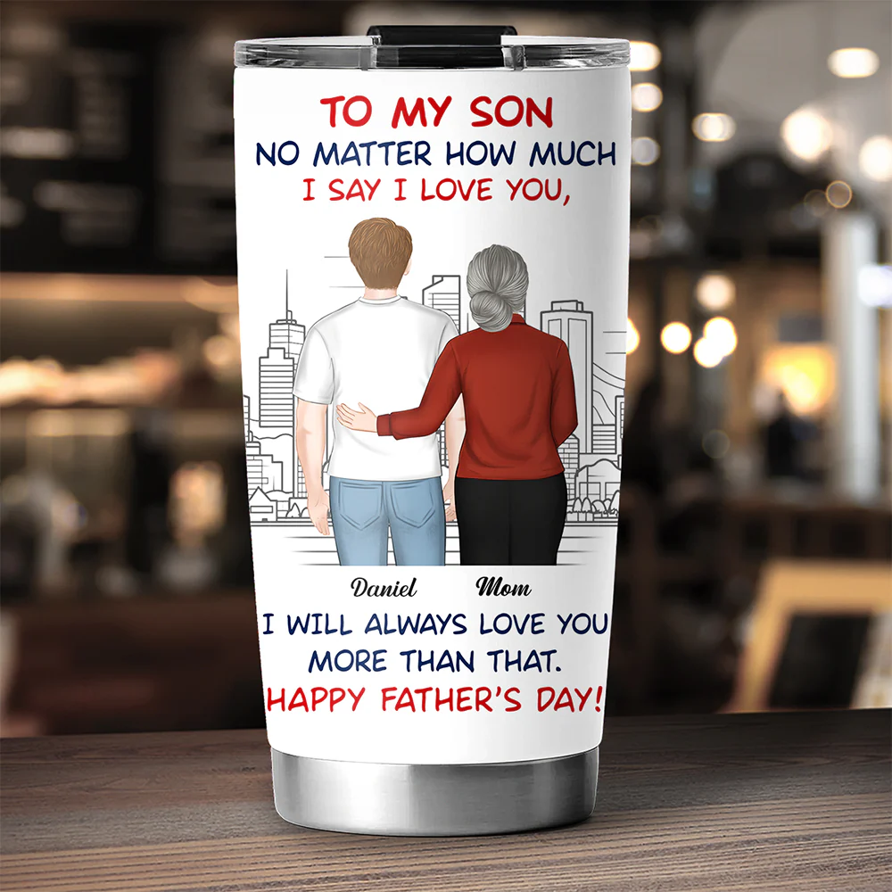 Grateful For You Every Day - Personalized Custom Tumbler - Image 3
