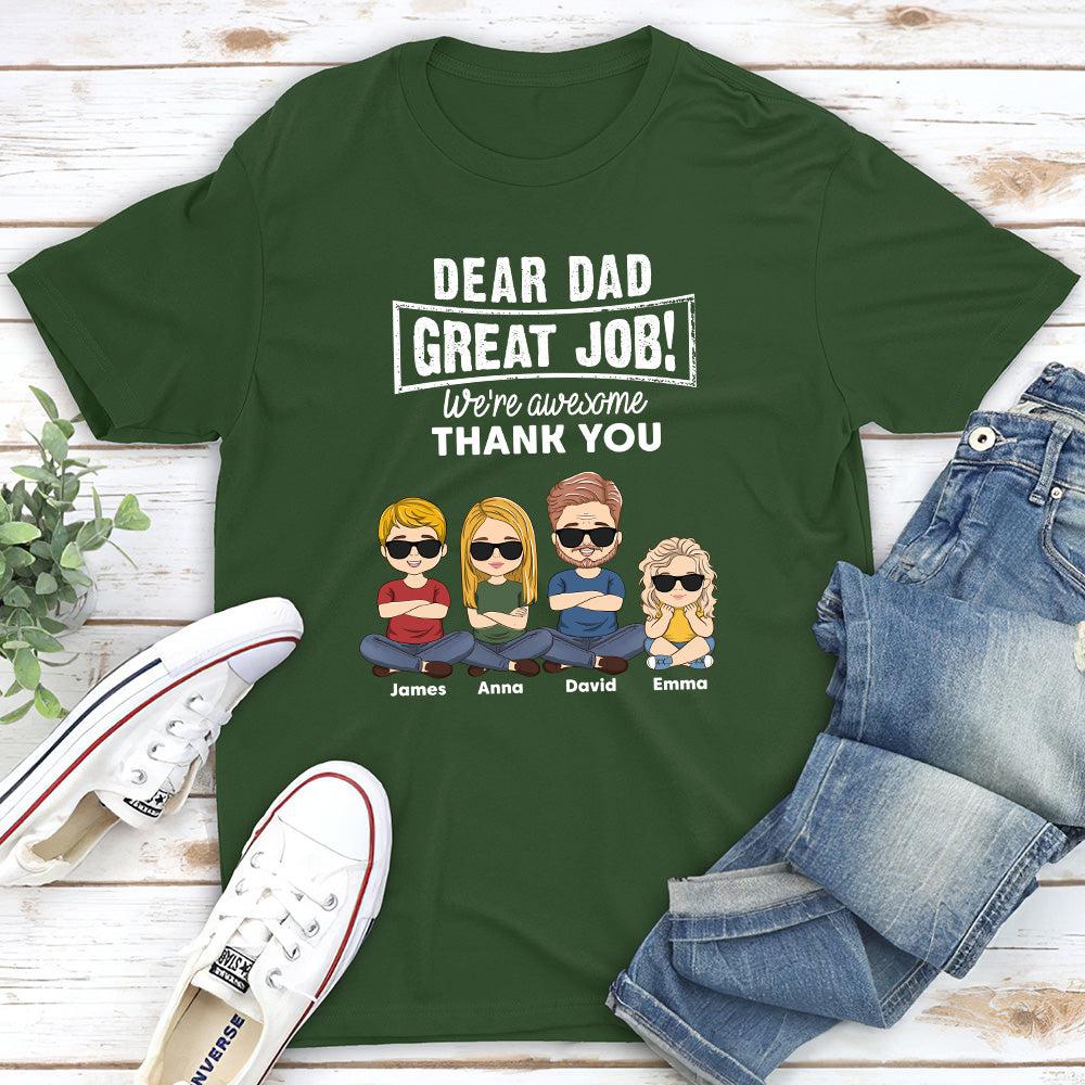 Great Job Thank You - Personalized Custom Classic T-shirt - Image 3