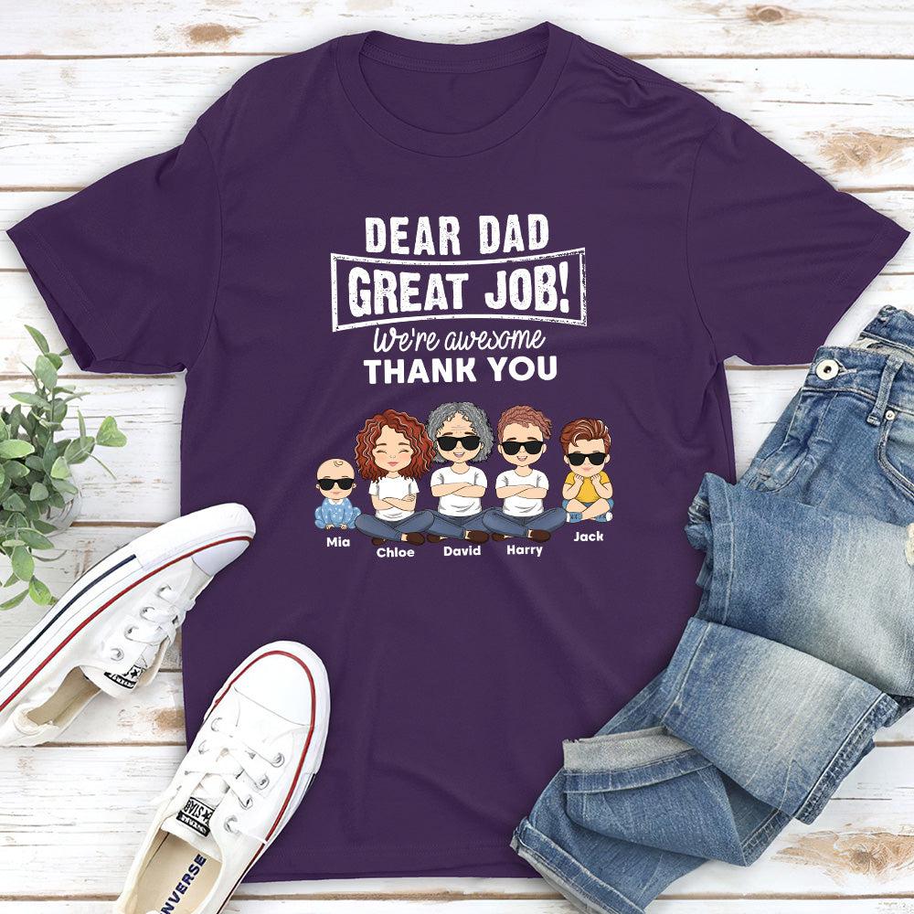 Great Job Thank You - Personalized Custom Classic T-shirt - Image 4