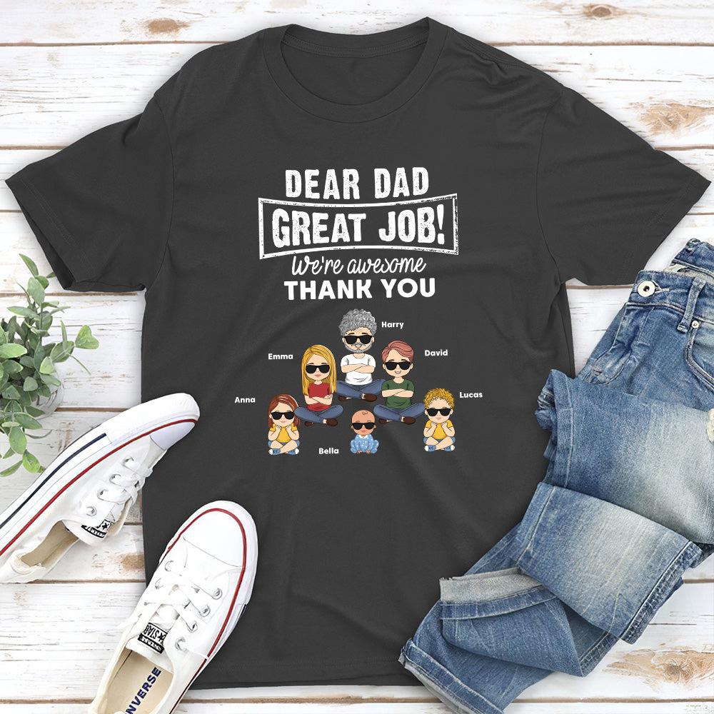 Great Job Thank You - Personalized Custom Classic T-shirt - Image 5