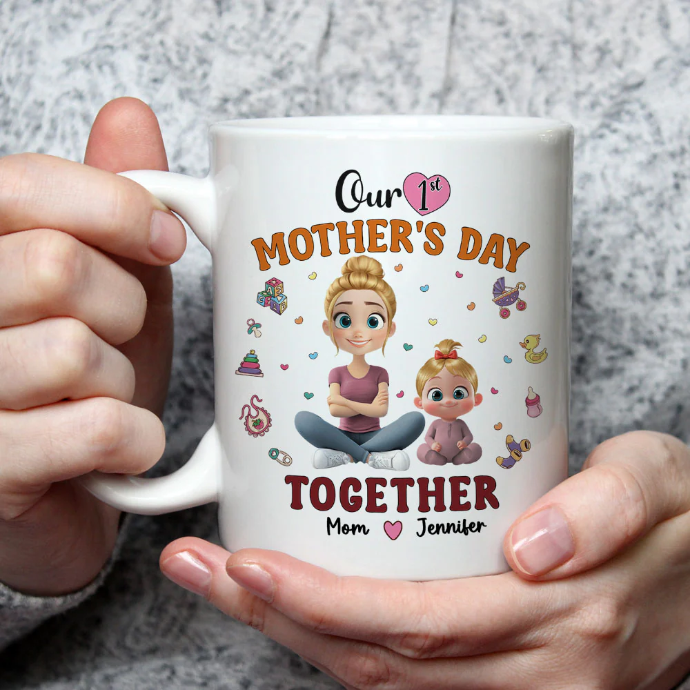 Great Mommy - Personalized Custom Coffee Mug - Image 3