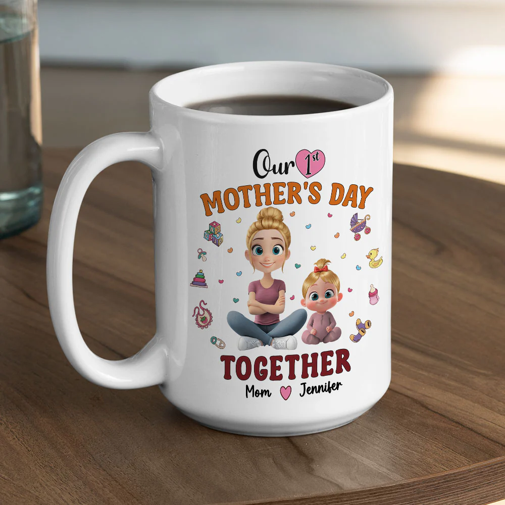 Great Mommy - Personalized Custom Coffee Mug - Image 8