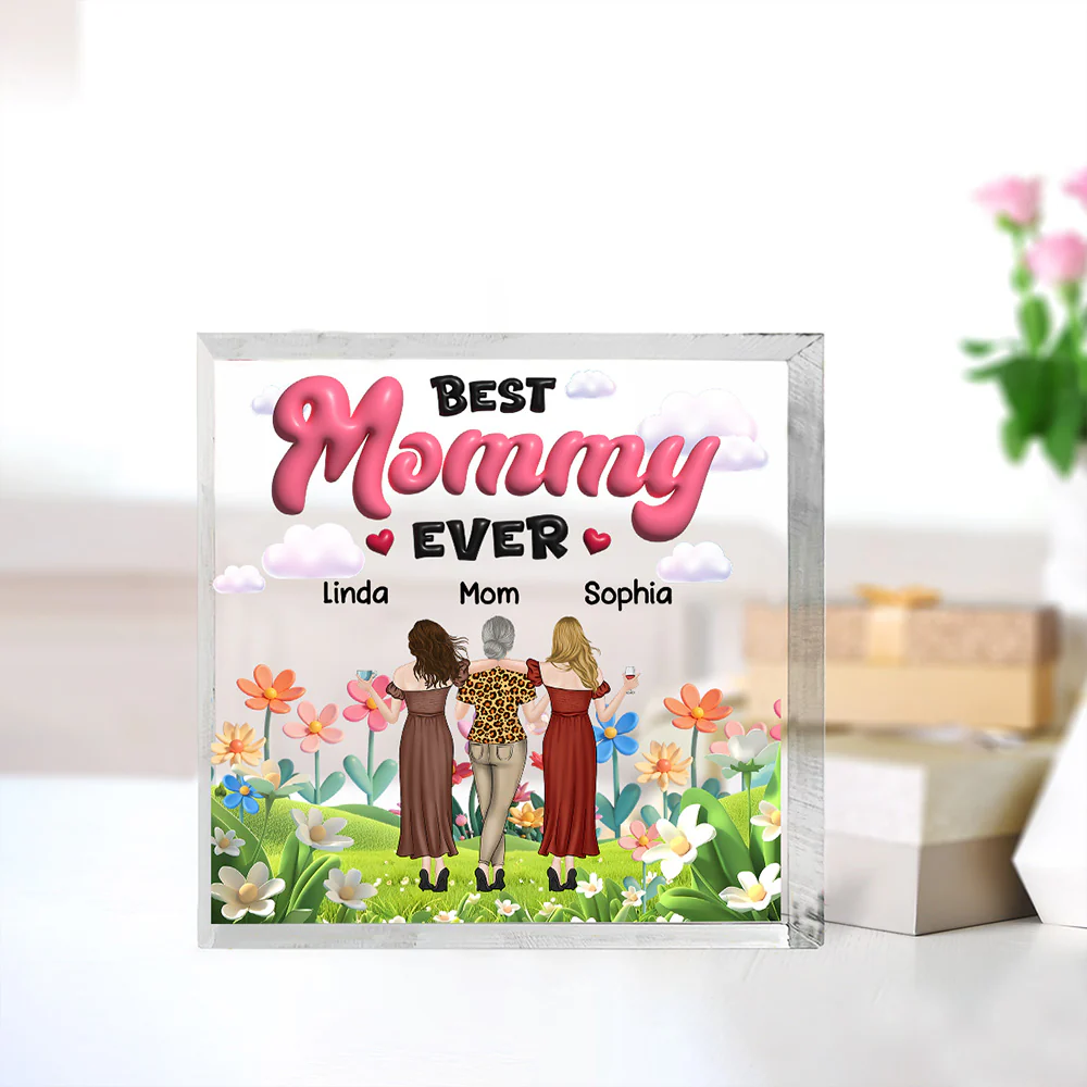 Great Motherly Love - Personalized Custom Acrylic Plaque - Image 4