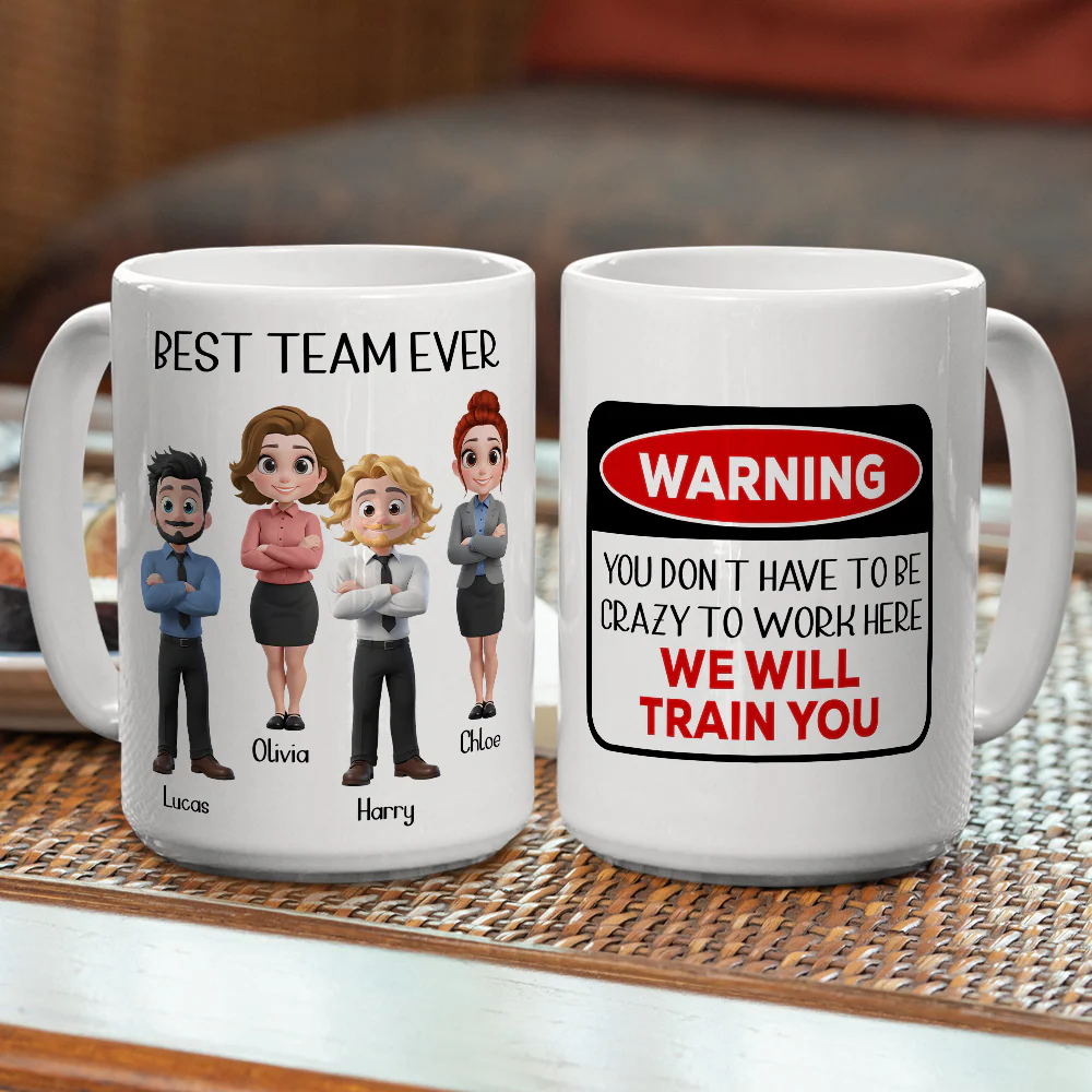 Great Team Is Hard To Find - Personalized Custom Coffee Mug - Image 5