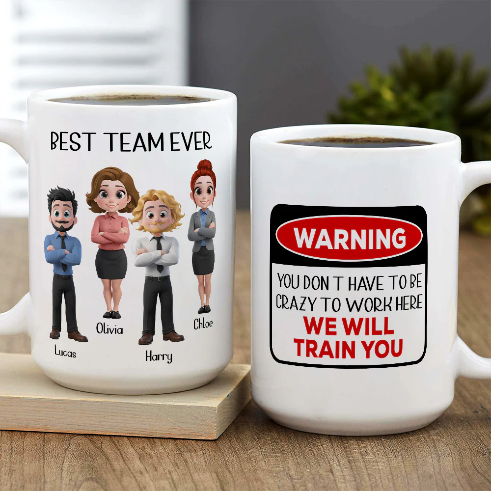 Great Team Is Hard To Find - Personalized Custom Coffee Mug - Image 6