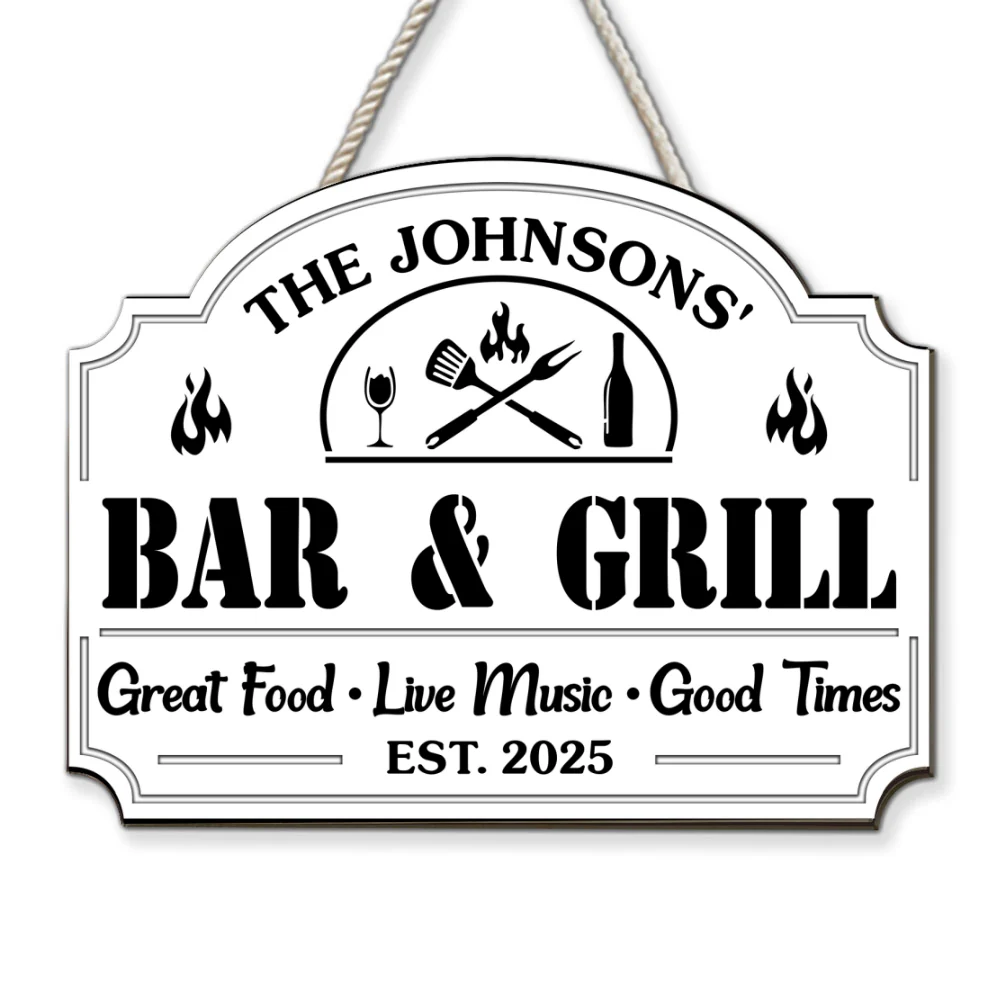 Great Time At Backyard - Personalized Custom Wood Sign - Image 6