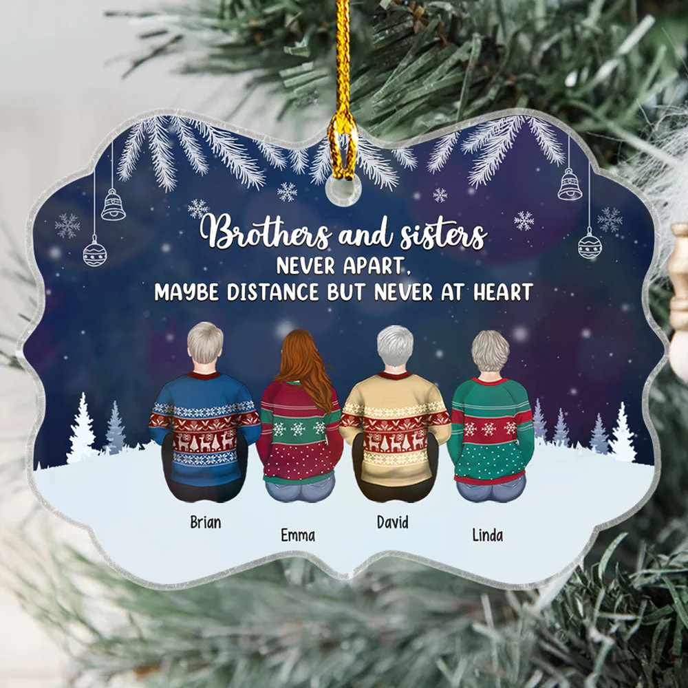 Greatest Blessings - Personalized Custom Acrylic Ornament - Image 5