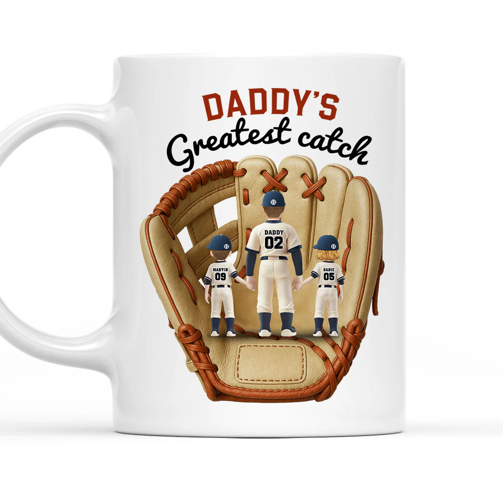 Greatest Catch - Personalized Custom Coffee Mug