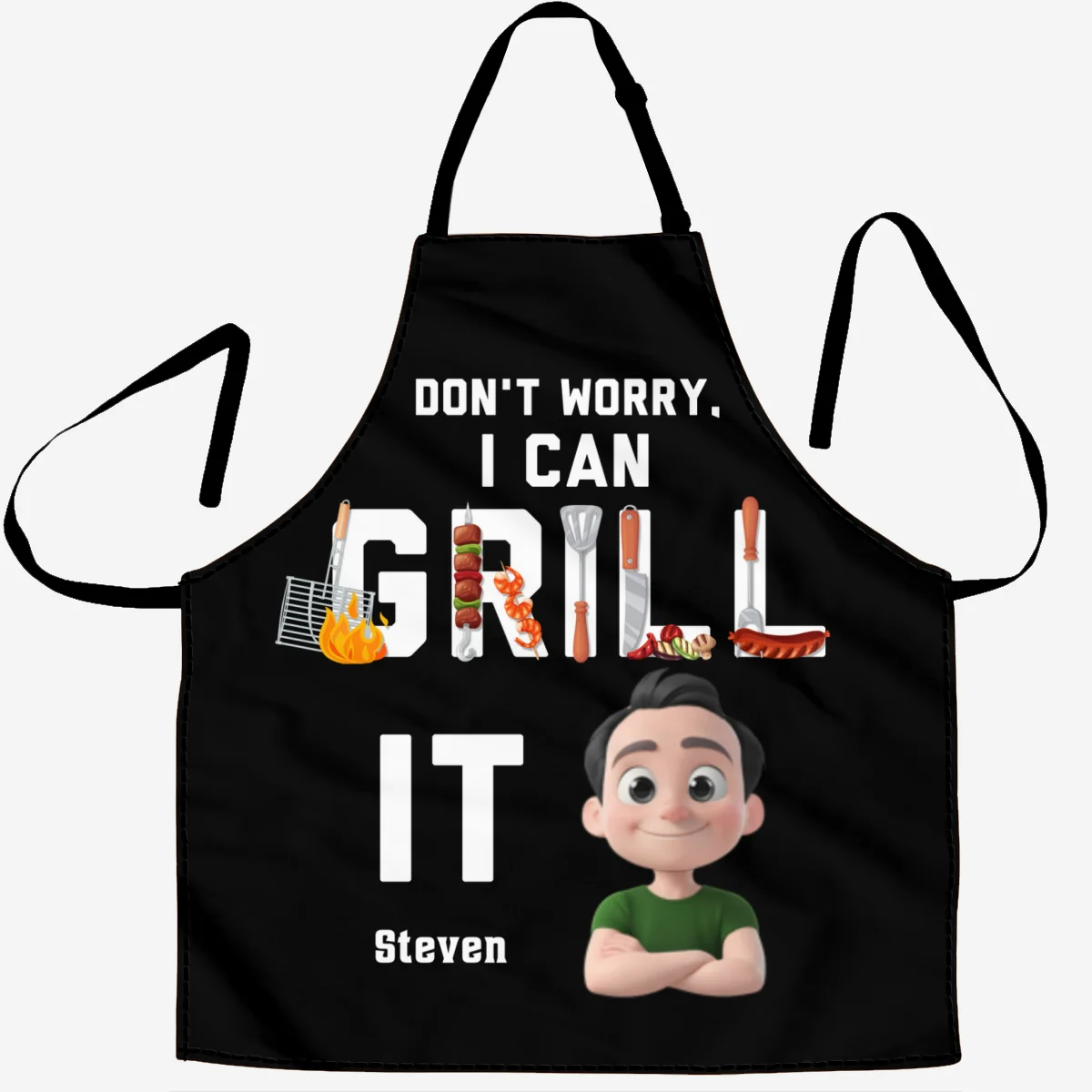 Grill It Really Good - Personalized Custom Apron - Image 8