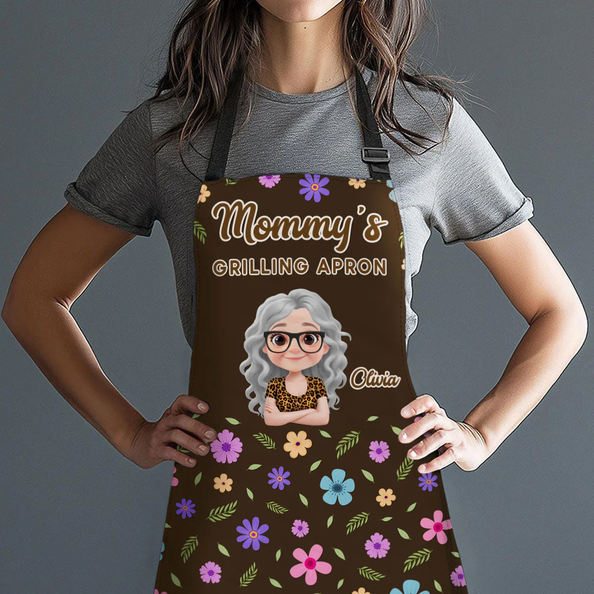 Grilling Apron - Personalized Custom Apron - Image 2