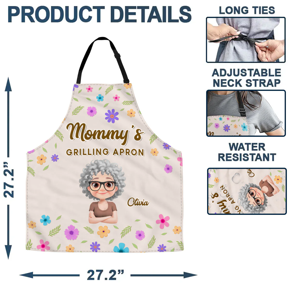 Grilling Apron - Personalized Custom Apron - Image 6