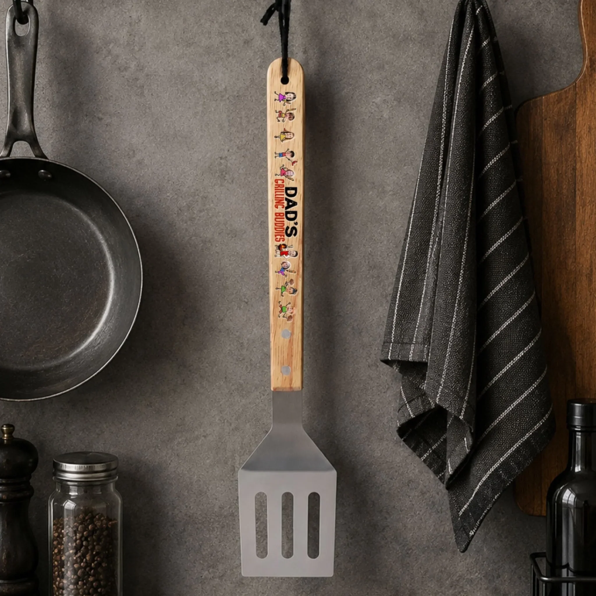 Grilling Buddies - Personalized Custom Grill Spatula - Image 2