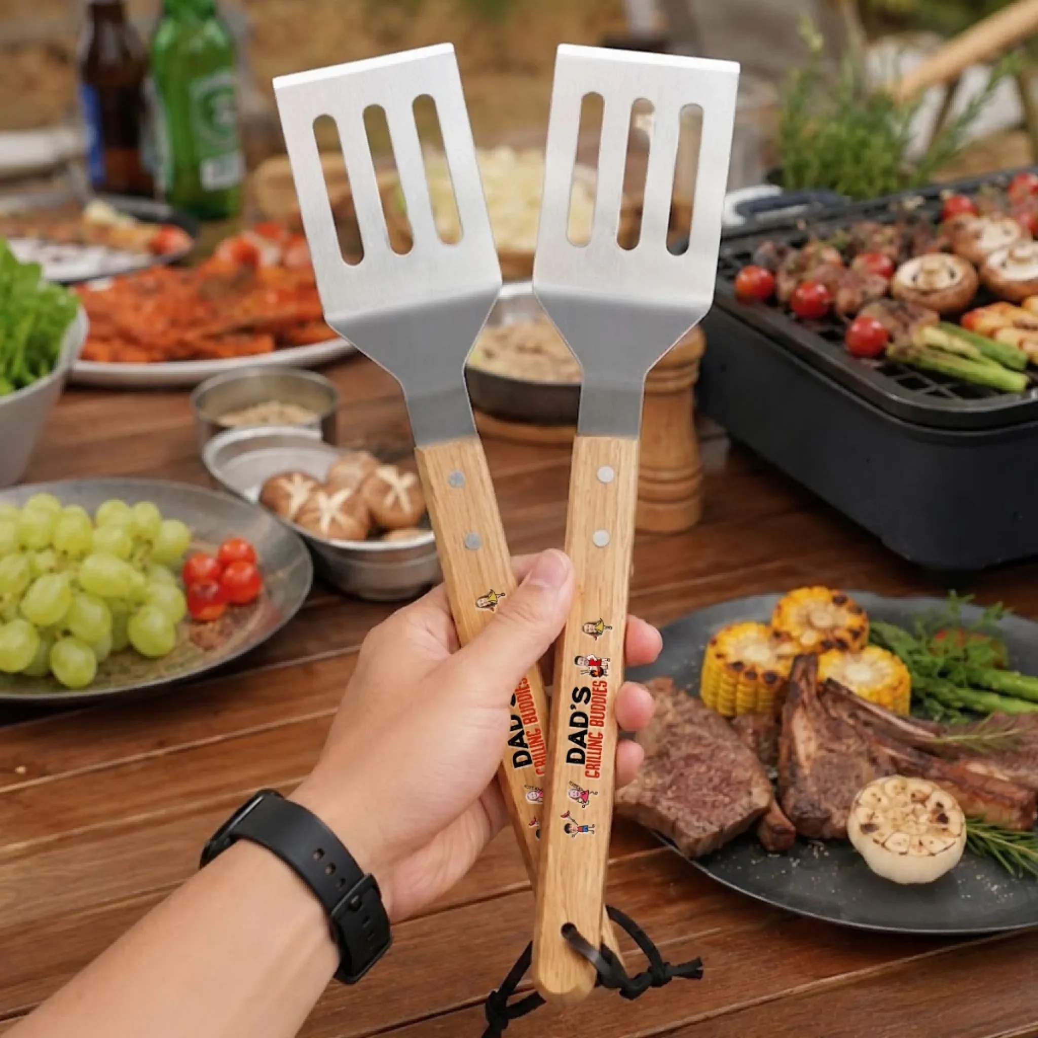 Grilling Buddies - Personalized Custom Grill Spatula - Image 5
