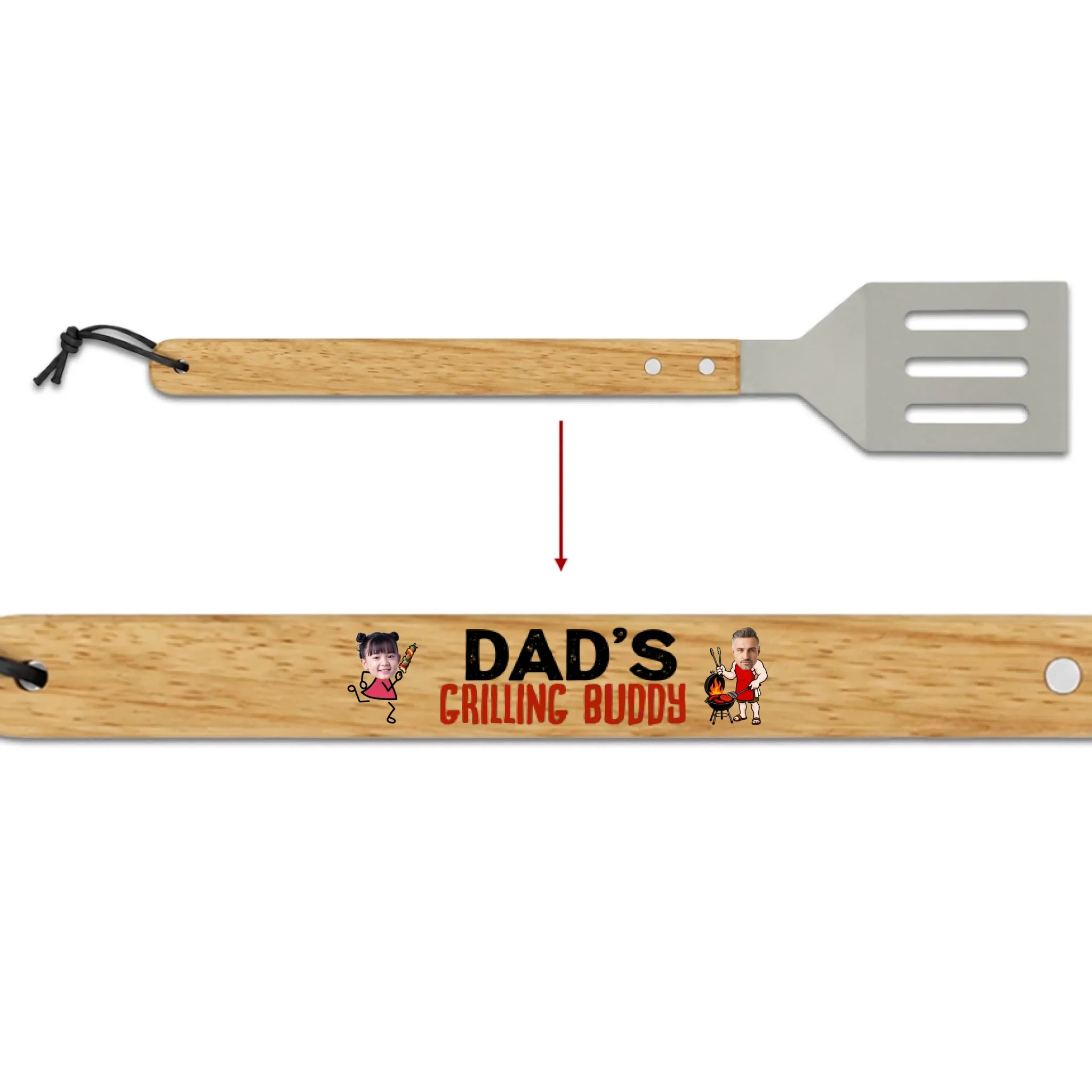 Grilling Buddies - Personalized Custom Grill Spatula - Image 9