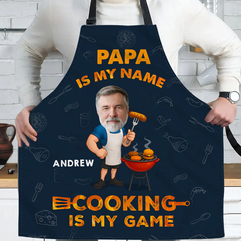 Grillliant Dad - Personalized Custom Apron - Image 3