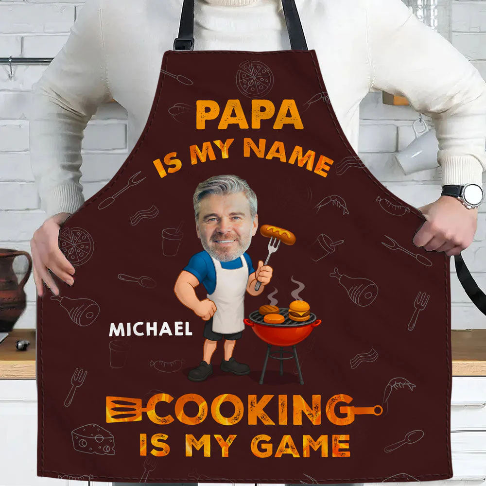 Grillliant Dad - Personalized Custom Apron - Image 4