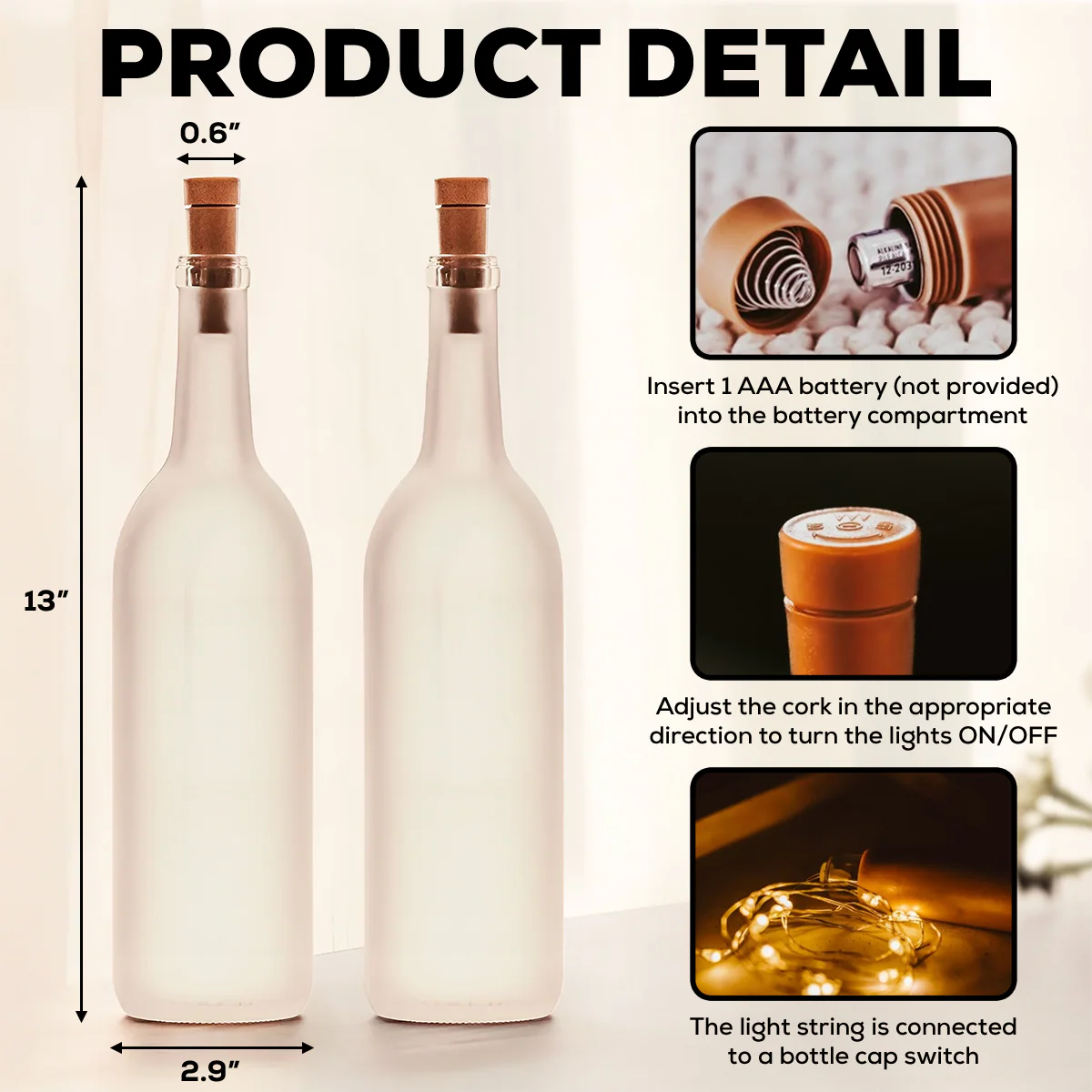 Grow An Old Friend - Personalized Custom Bottle Lamp - Image 6