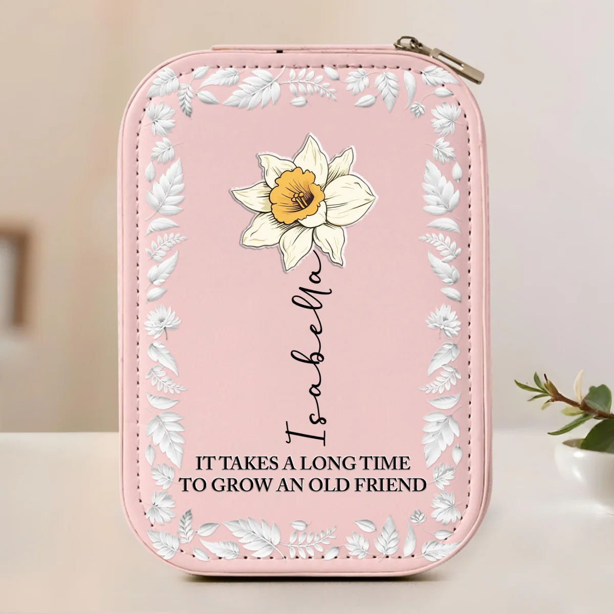 Grow An Old Friends - Personalized Custom Jewelry Box With LED Mirror - Image 7