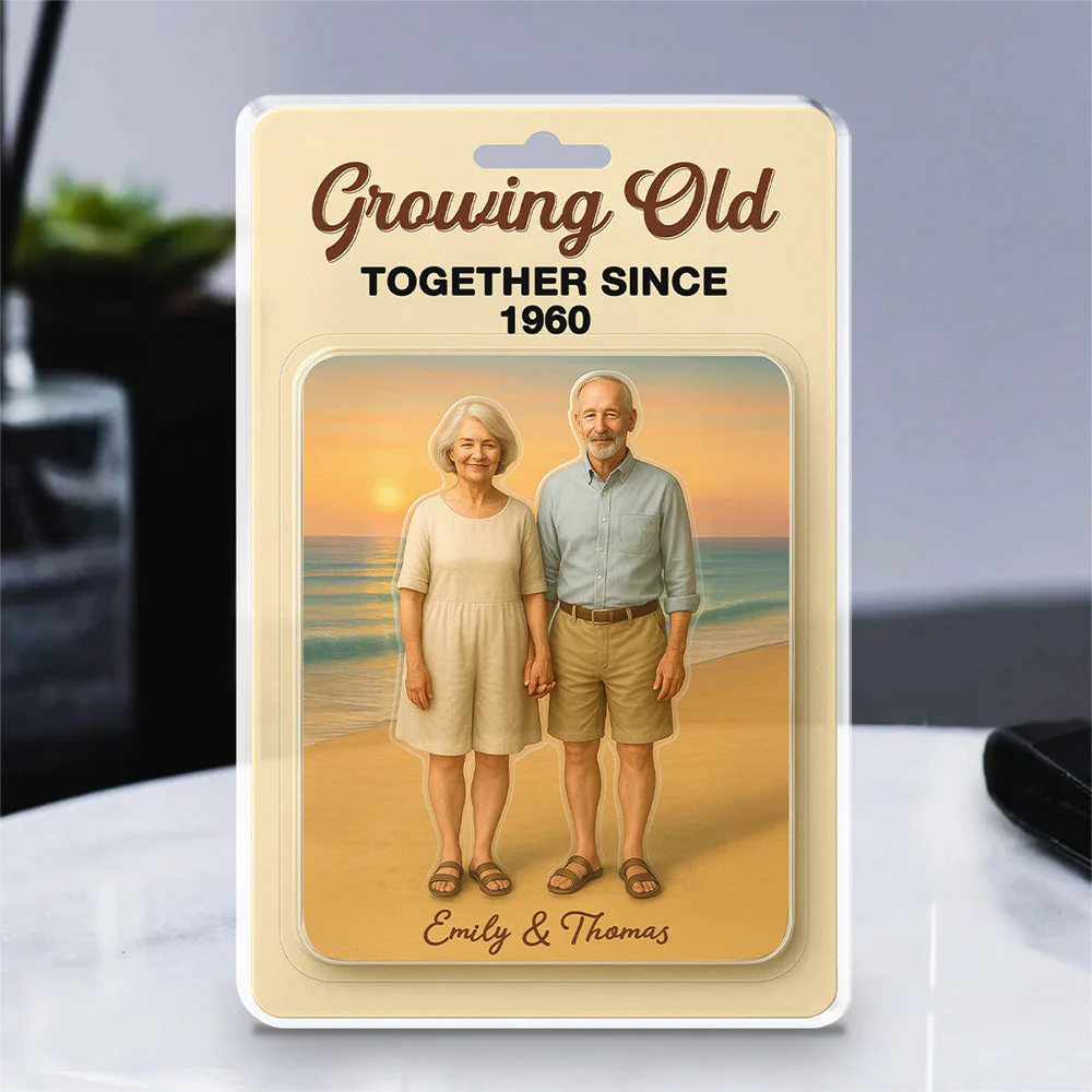 Growing Old Together - Personalized Custom Acrylic Plaque - Image 5