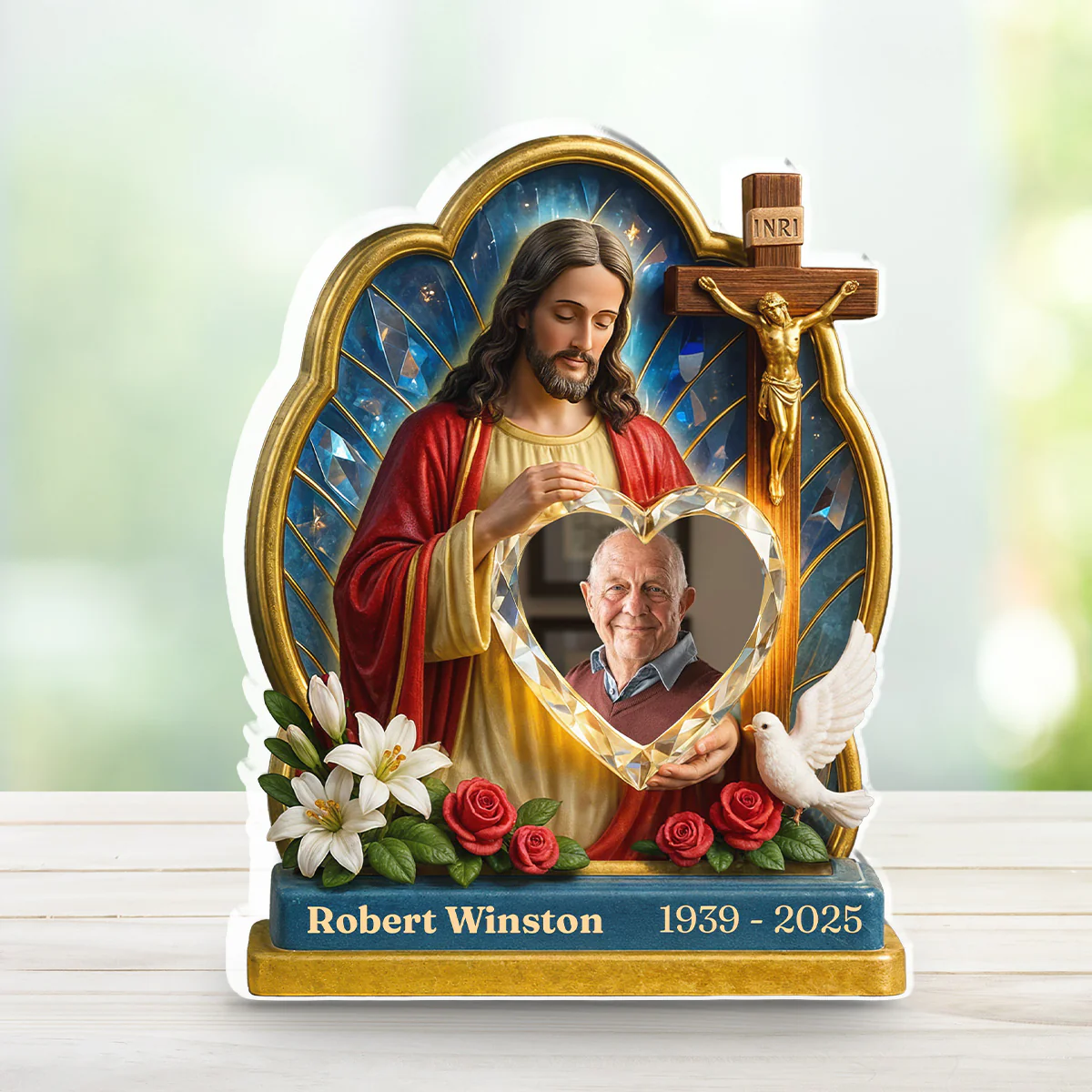 Guardian Of My Heart - Personalized Custom Acrylic Plaque - Image 4