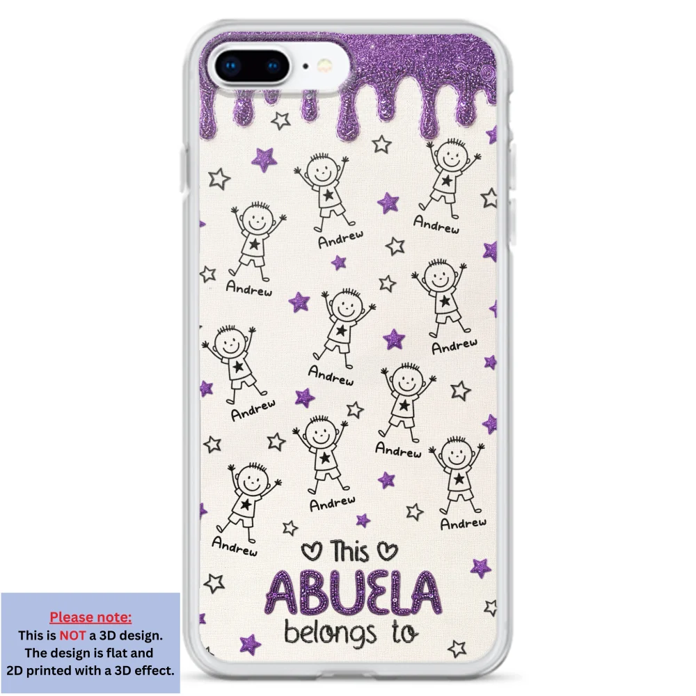 Handmade By Grandma - Personalized Custom 3D Inflated Effect Phone Case - Image 7