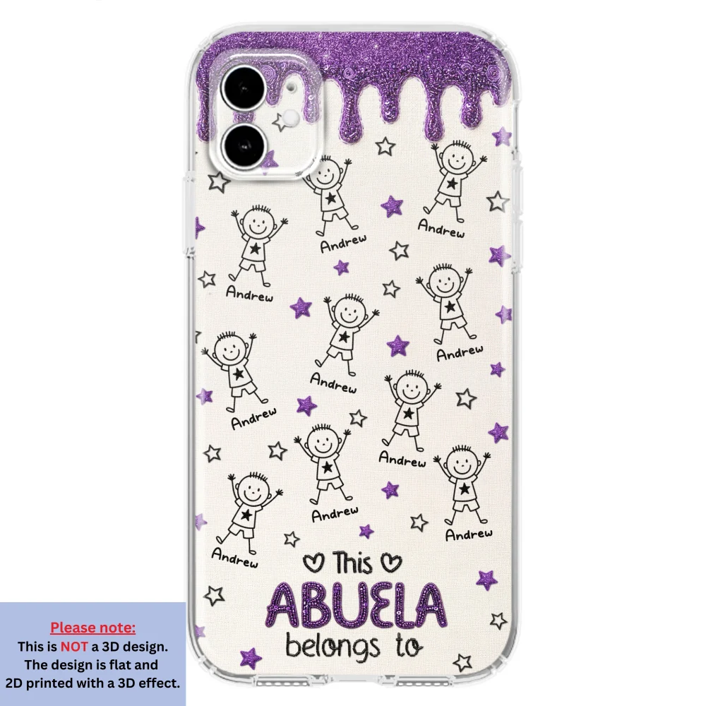 Handmade By Grandma - Personalized Custom 3D Inflated Effect Phone Case - Image 8