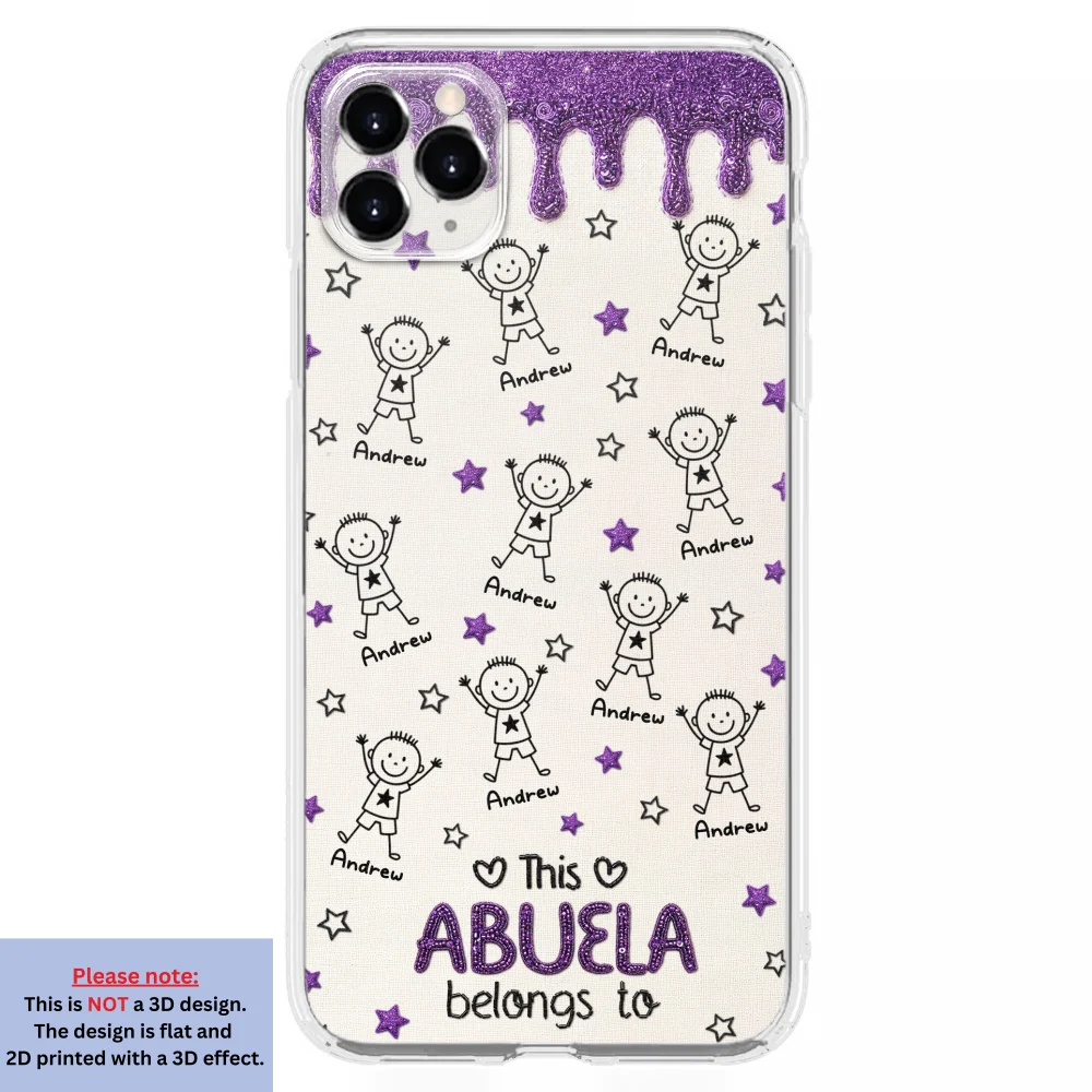 Handmade By Grandma - Personalized Custom 3D Inflated Effect Phone Case - Image 9