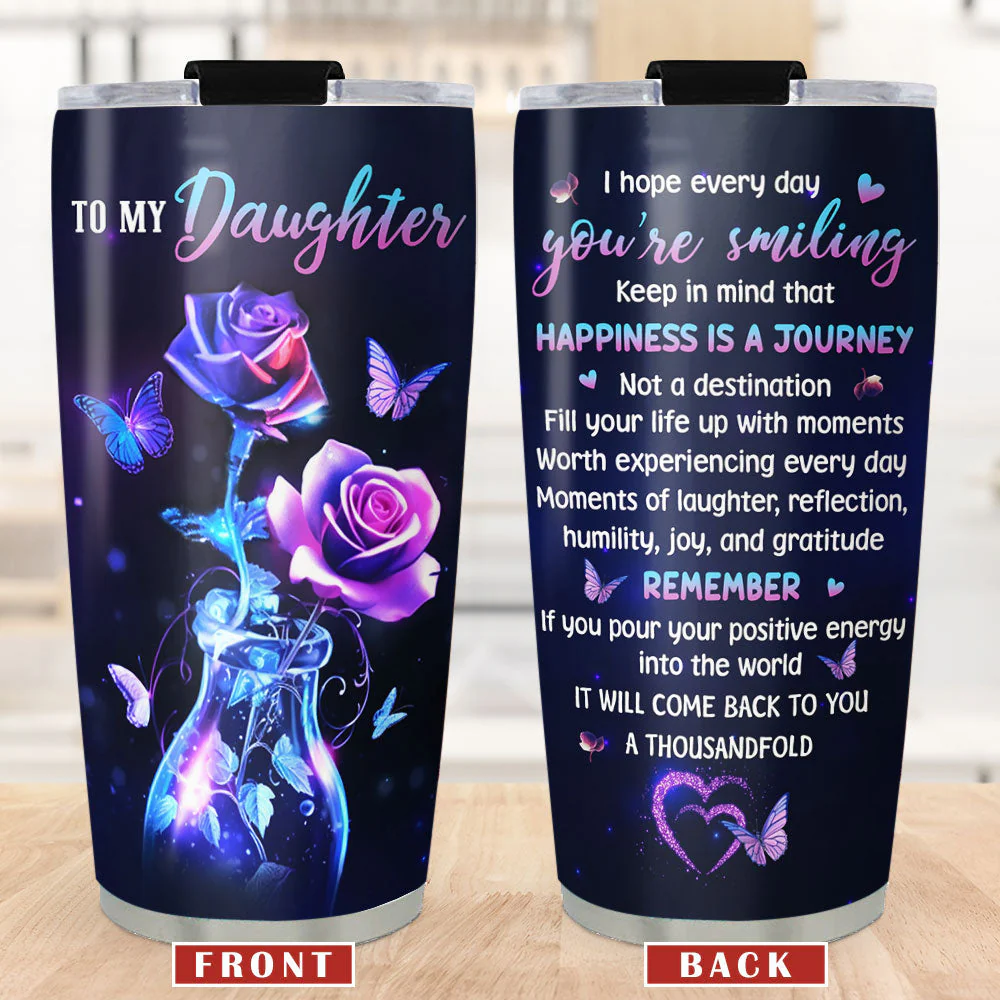 Happiness Is A Journey - Tumbler - Image 4