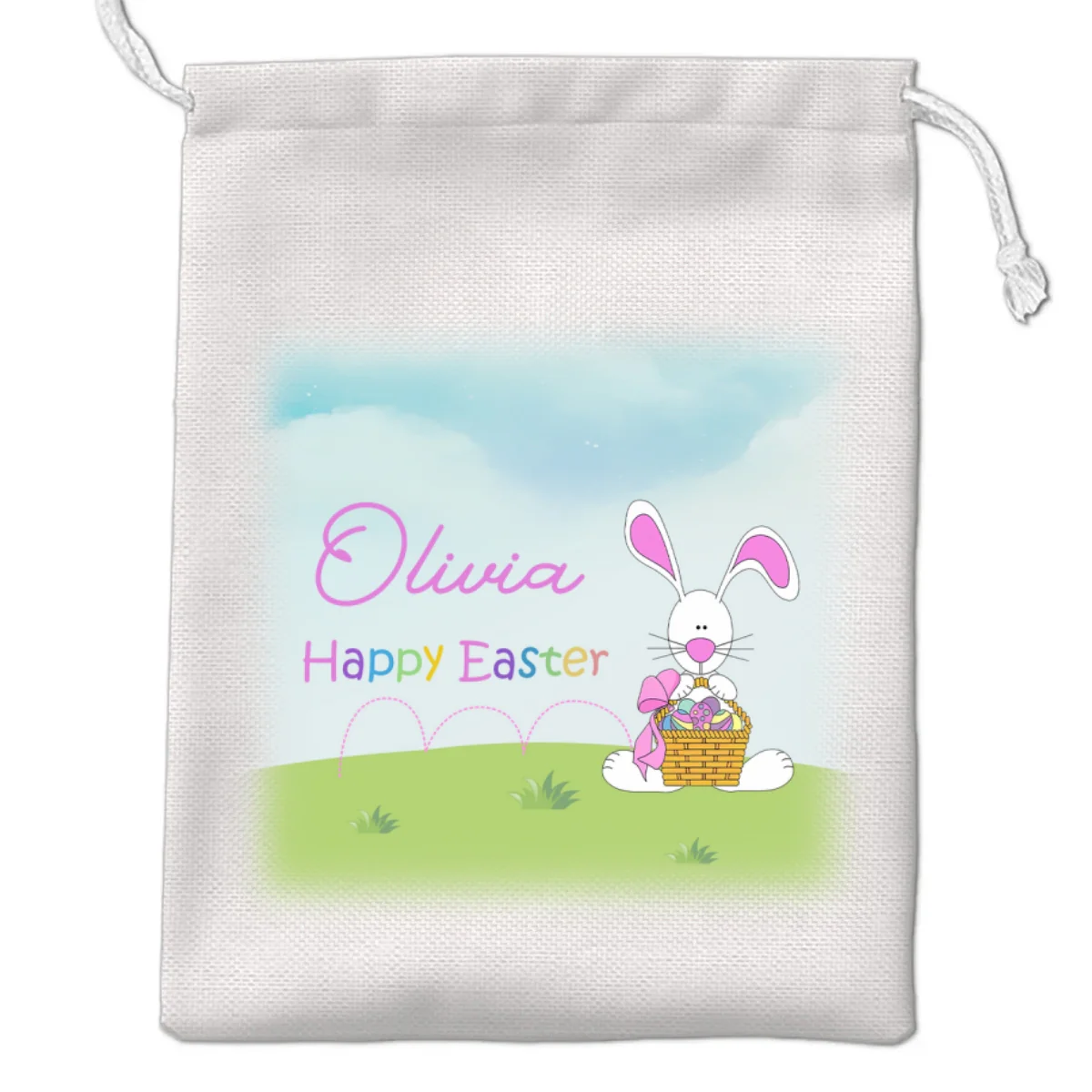 Happy Easter Colorful - Personalized Custom Favor Bag - Image 7
