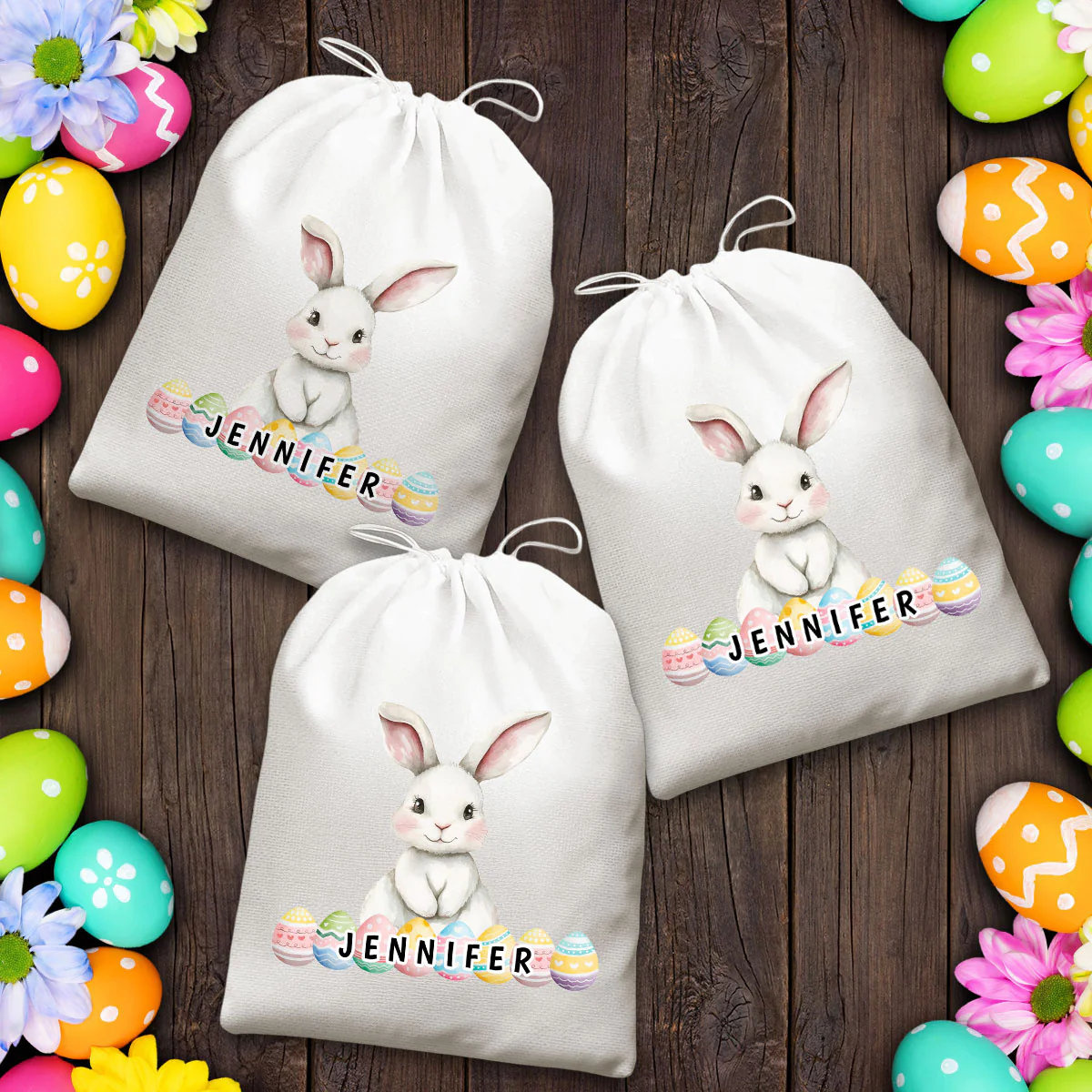 Happy Easter - Personalized Custom Favor Bag - Image 6