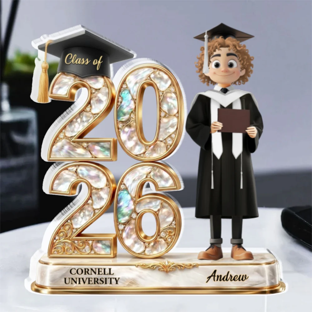 Happy Graduation -  Personalized Custom Acrylic Plaque - Image 5