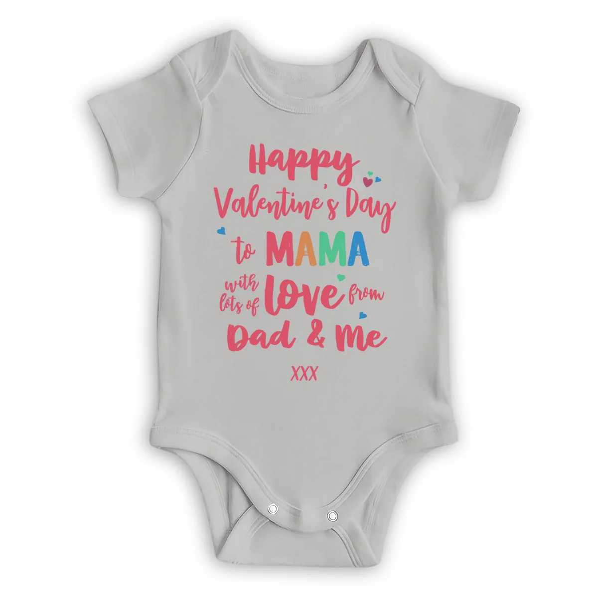 Happy Valentine's Day To The Mommy - Personalized Custom Baby Onesie - Image 6