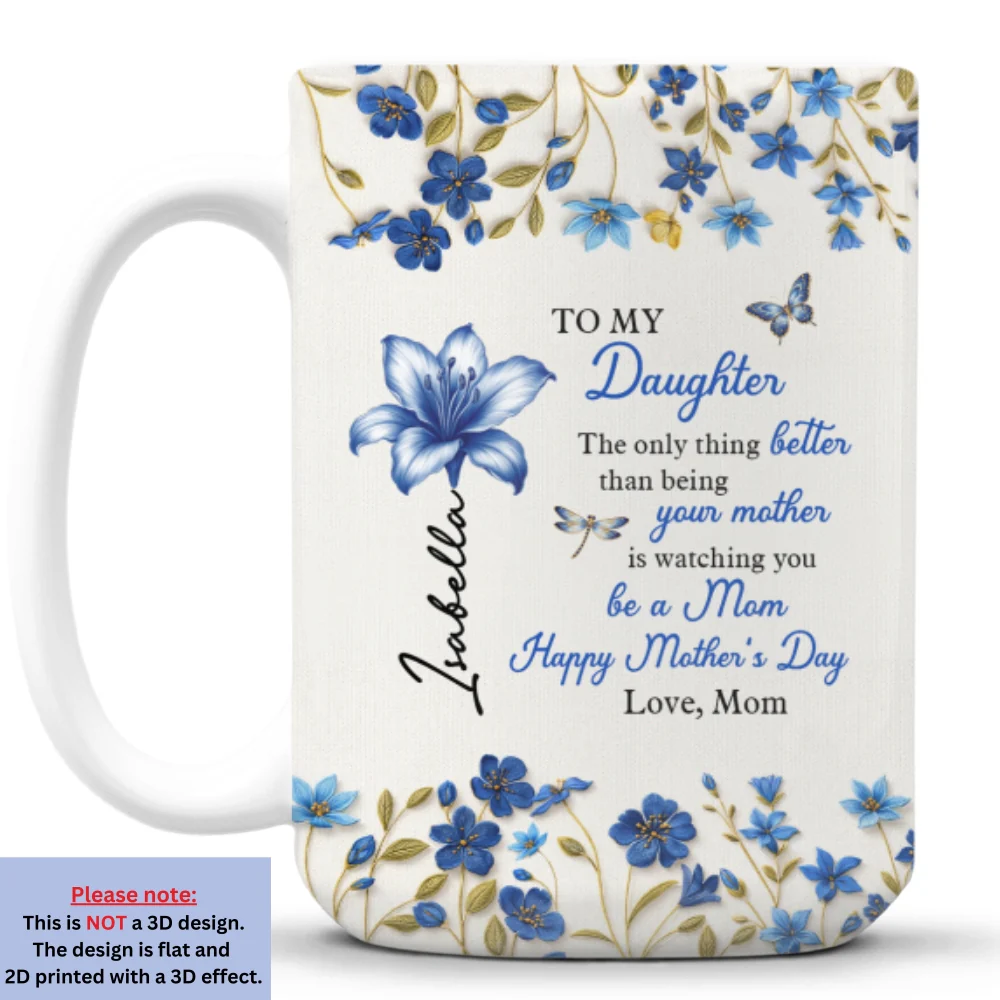 Happy Watching You Grow - Personalized Custom Coffee Mug - Image 8