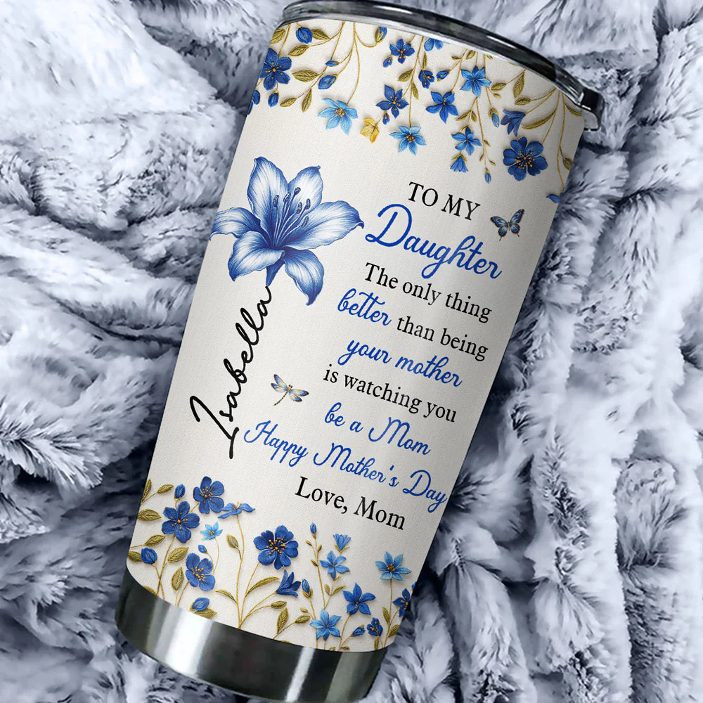 Happy Watching You Grow - Personalized Custom Tumbler - Image 3