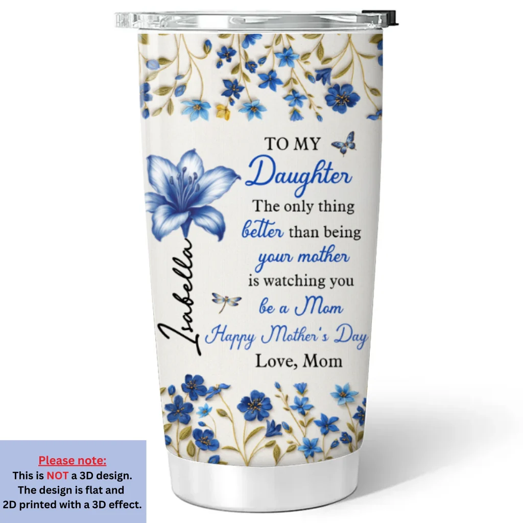 Happy Watching You Grow - Personalized Custom Tumbler - Image 5