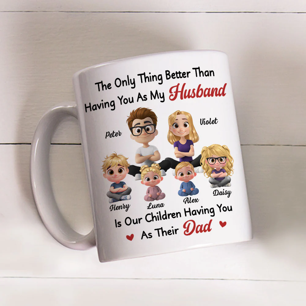 Having You As My Husband 2 - Personalized Custom Coffee Mug - Image 5