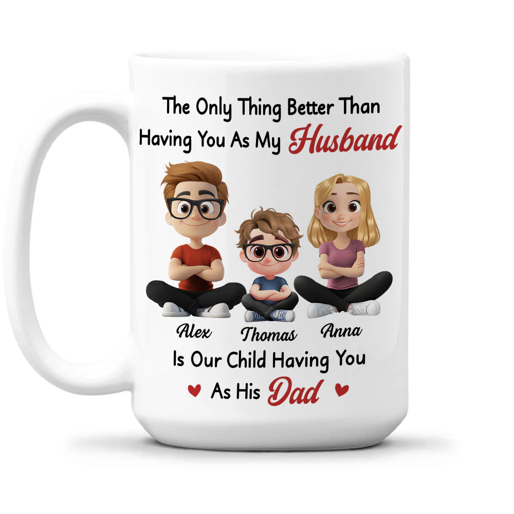 Having You As My Husband 2 - Personalized Custom Coffee Mug - Image 8