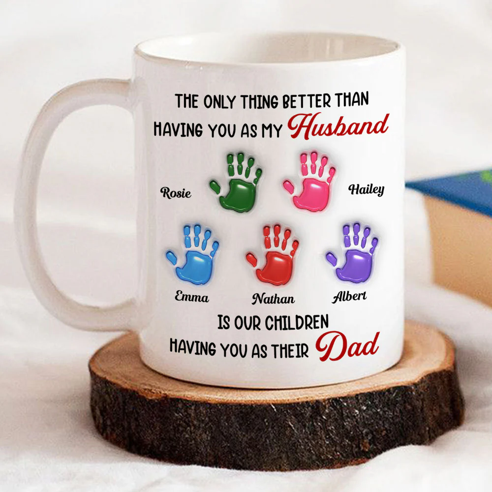 Having You As My Husband - Personalized Custom 3D Inflated Effect Mug - Image 3