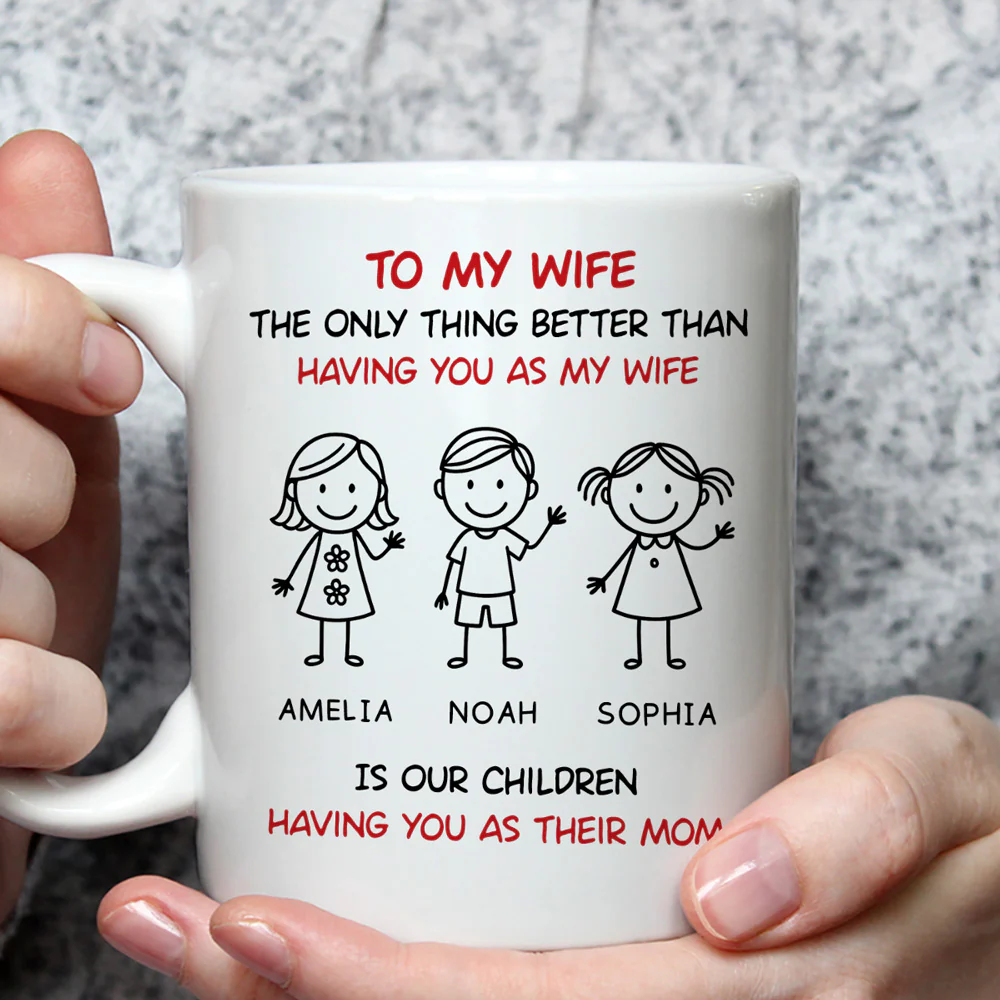 Having You As My Wife - Personalized Custom Coffee Mug - Image 3