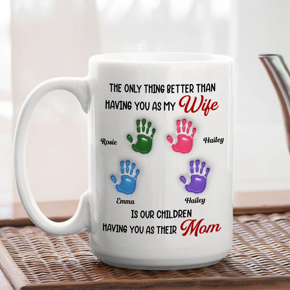 Having You As My Wife - Personalized Custom Coffee Mug - Image 6