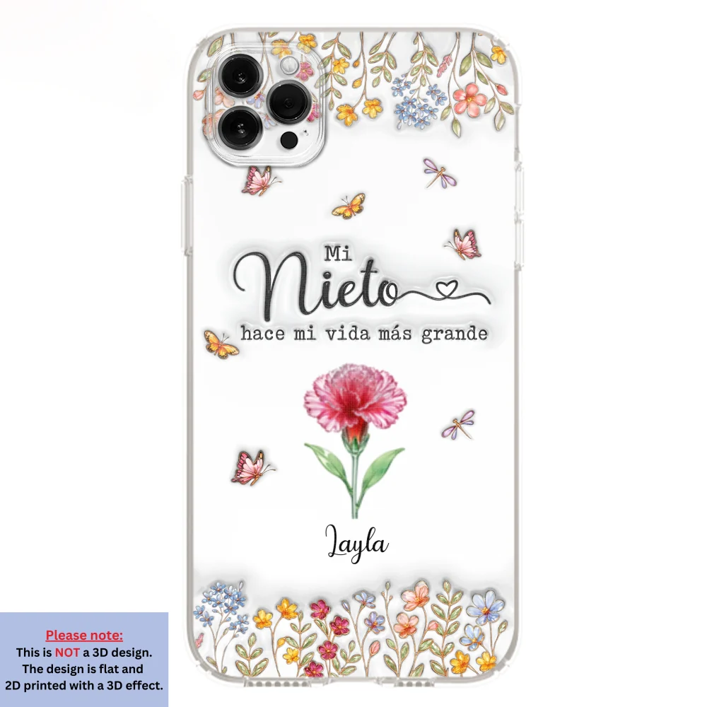 Haz la vida más GRANDE con NIÑOS adorables - Funda de móvil personalizada con efecto inflado 3D - Image 11