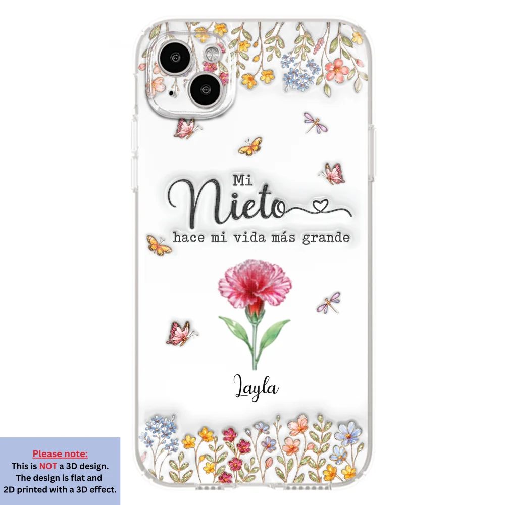Haz la vida más GRANDE con NIÑOS adorables - Funda de móvil personalizada con efecto inflado 3D - Image 13