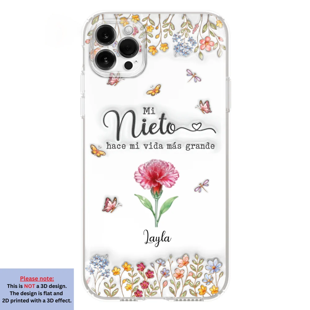 Haz la vida más GRANDE con NIÑOS adorables - Funda de móvil personalizada con efecto inflado 3D - Image 14