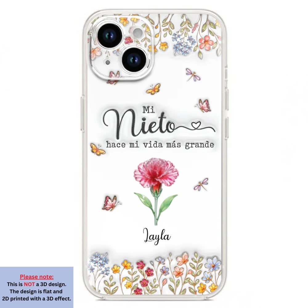 Haz la vida más GRANDE con NIÑOS adorables - Funda de móvil personalizada con efecto inflado 3D - Image 17