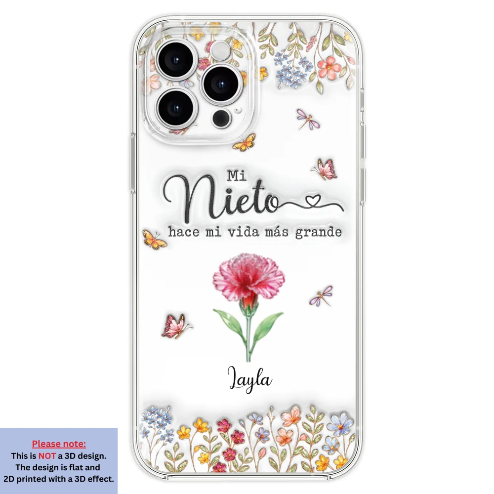 Haz la vida más GRANDE con NIÑOS adorables - Funda de móvil personalizada con efecto inflado 3D - Image 21