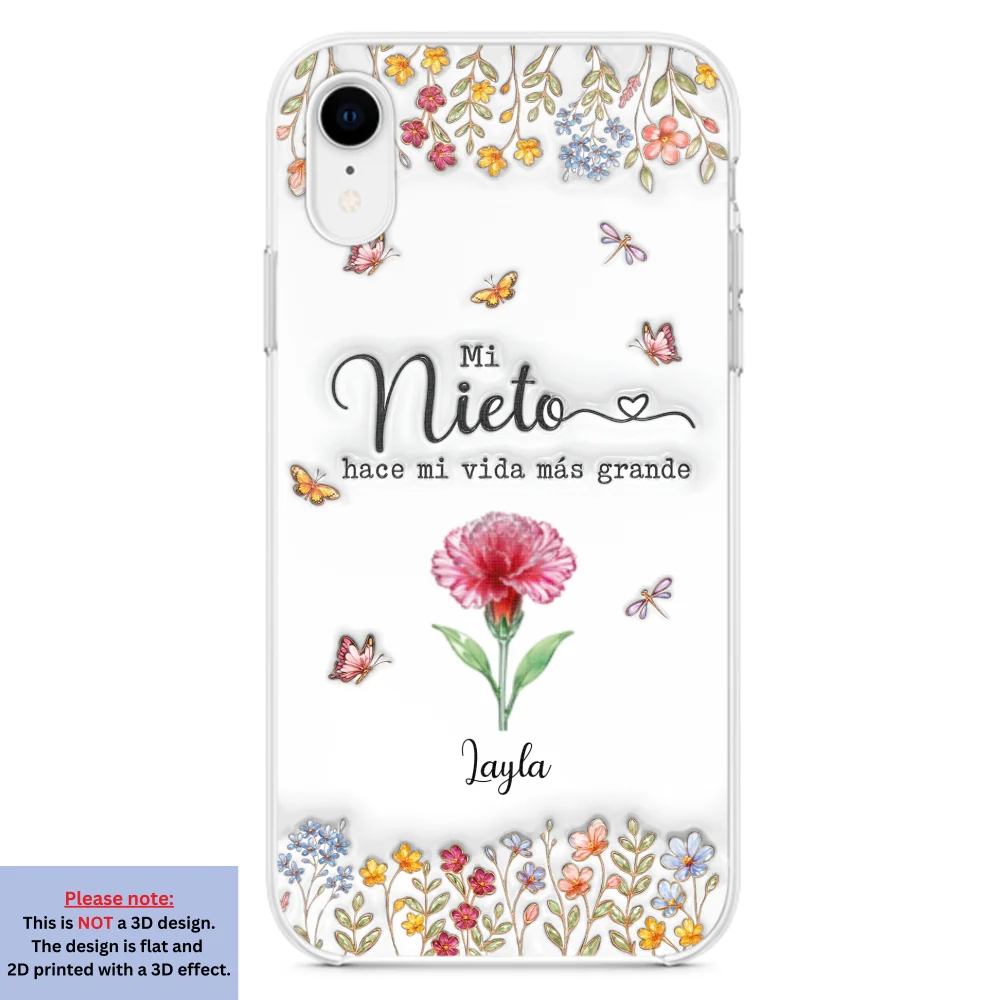 Haz la vida más GRANDE con NIÑOS adorables - Funda de móvil personalizada con efecto inflado 3D - Image 22