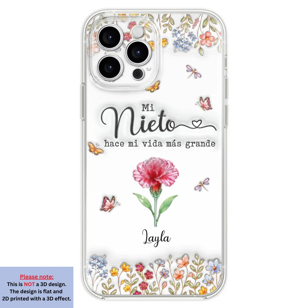 Haz la vida más GRANDE con NIÑOS adorables - Funda de móvil personalizada con efecto inflado 3D - Image 26